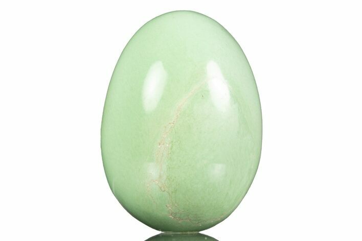 Polished Pastel Green Variscite Egg - Utah #308756